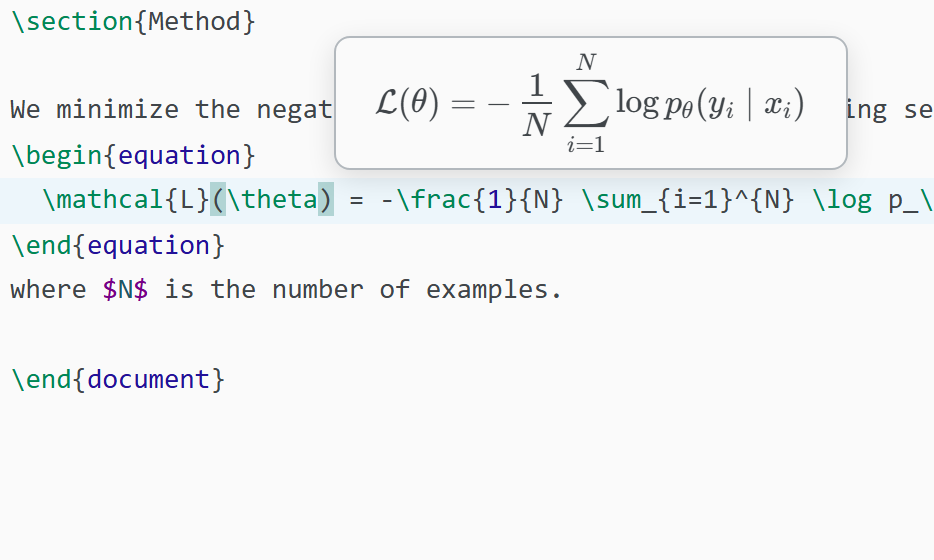Math preview